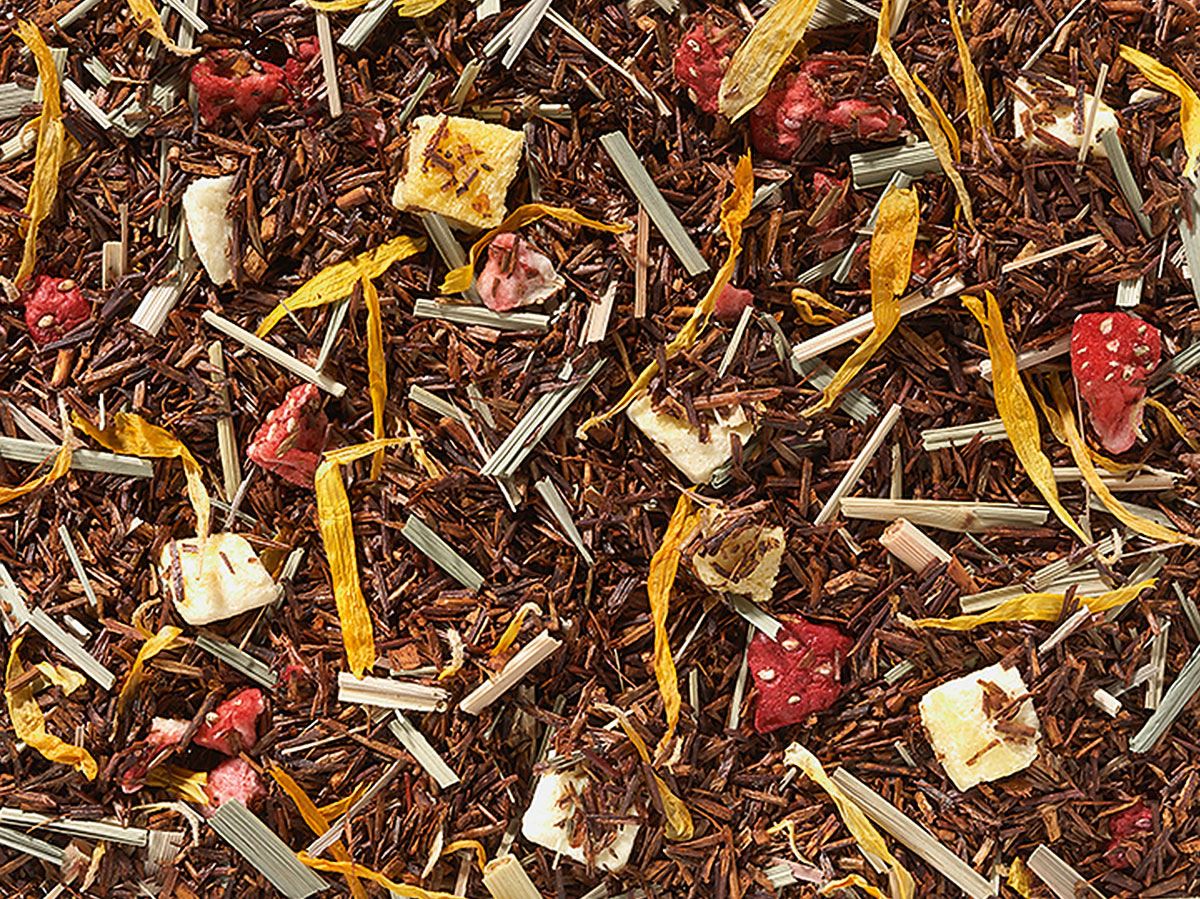 Rooibos tee Mango-Mansikka maustettu