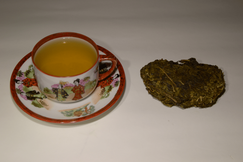 Mauritius Volcano green tea cake