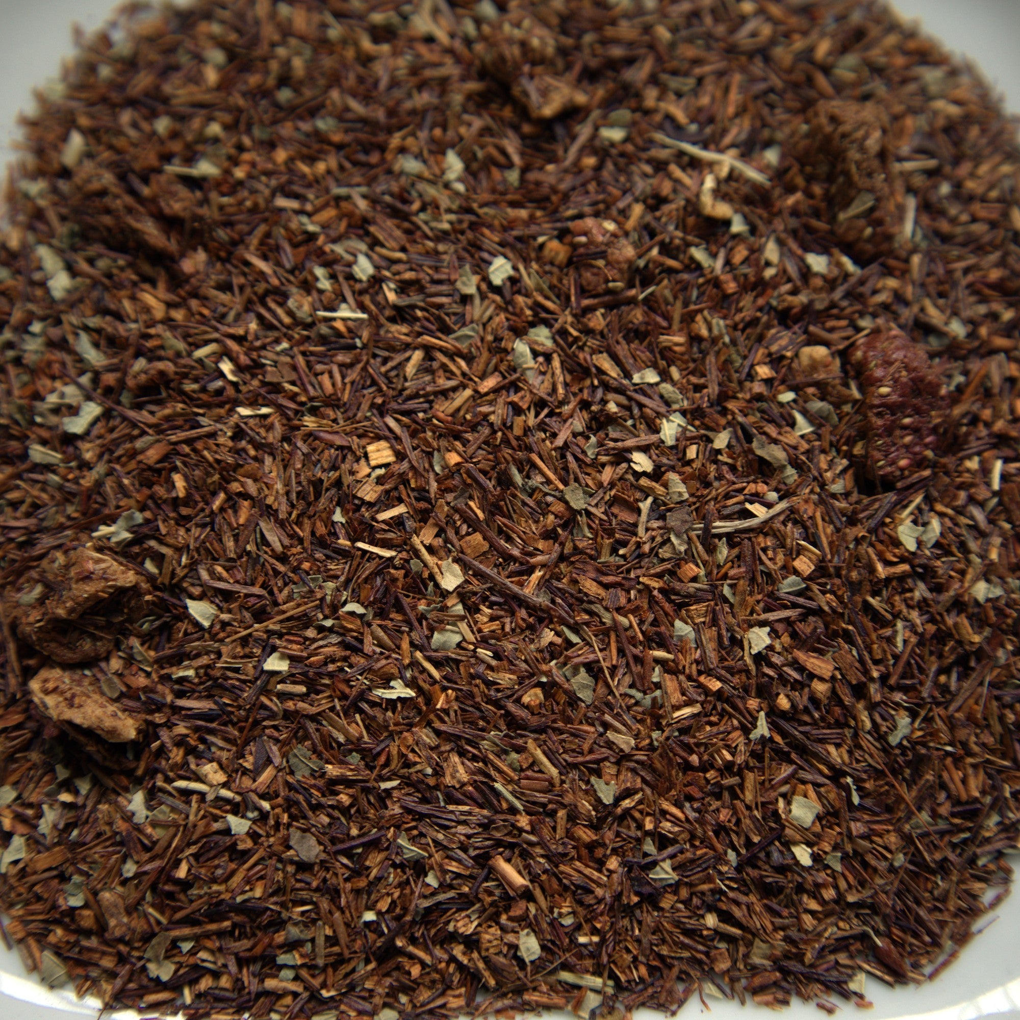 Rooibos Mansikka – maustettu, kofeiiniton irtotee