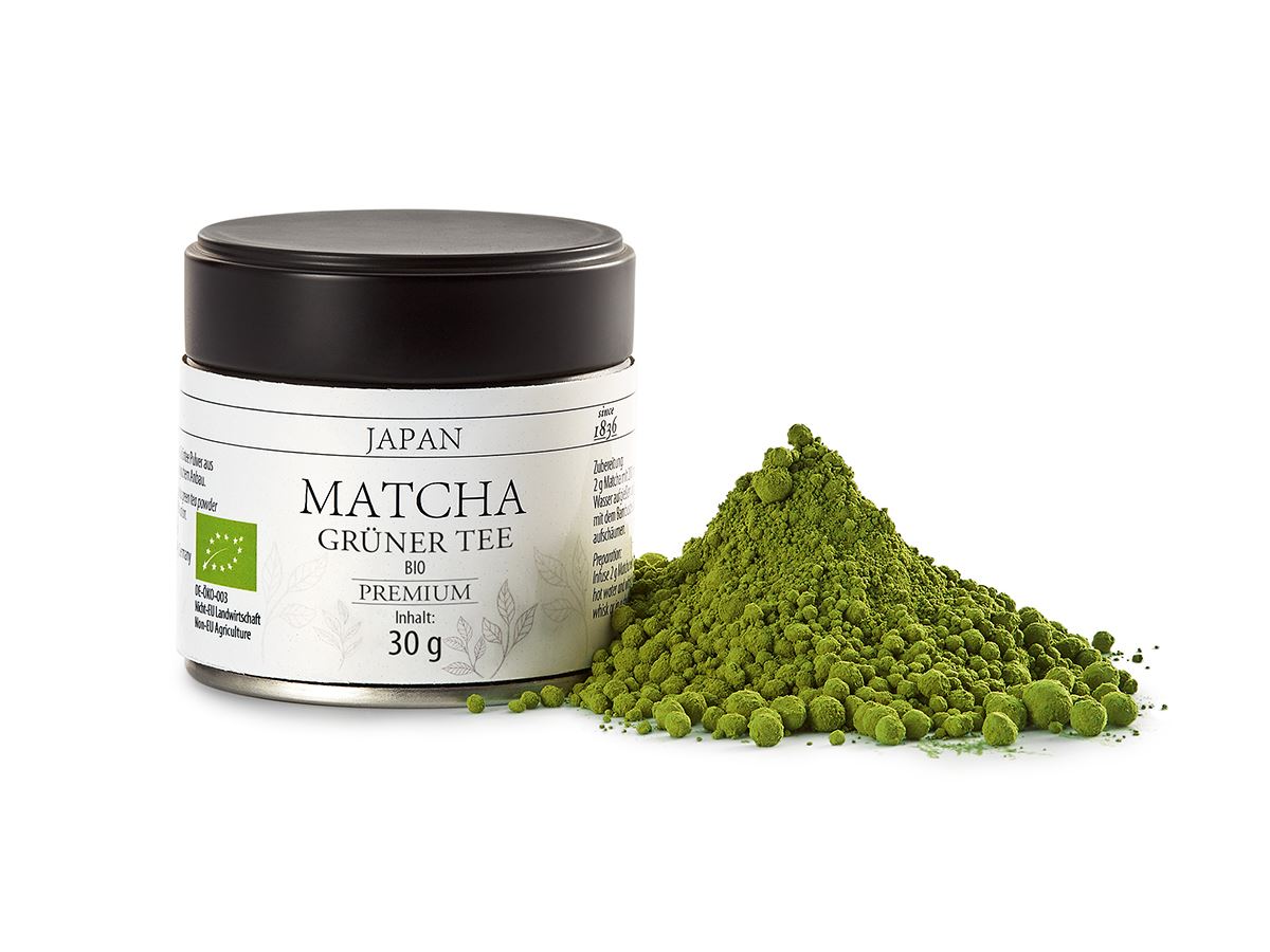 Luomu Kawane Matcha Premium Japan, 30g tin