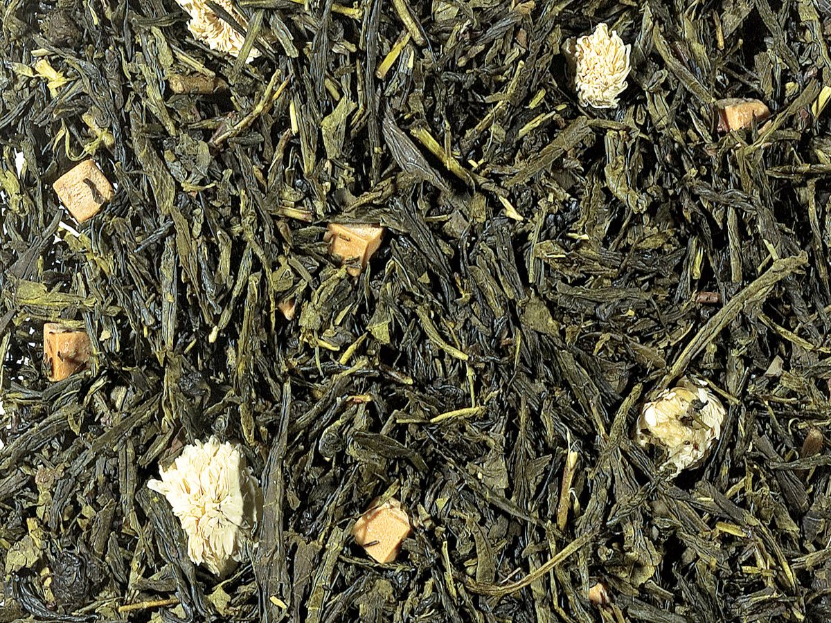 vihreä tee sekoitus sencha caramel superior